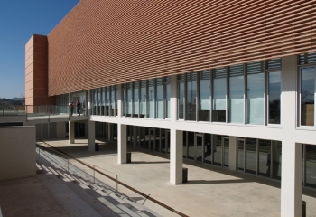 Imatge de l'edifici de la biblioteca