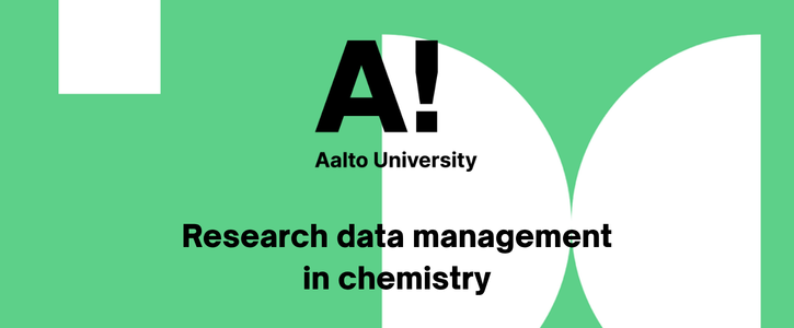 Research data management in chemistry