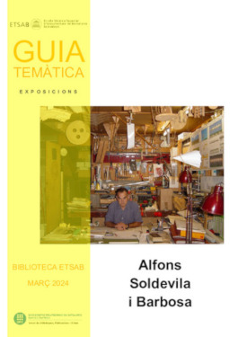 Exhibition Alfons soldevila atETSAB: thematic guide and Metro-books