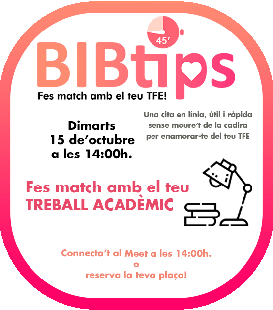 BIBTip: Com fer un bon treball acadèmic