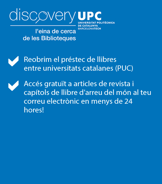 Accés ràpid i gratuït a documents que no trobes a la UPC!