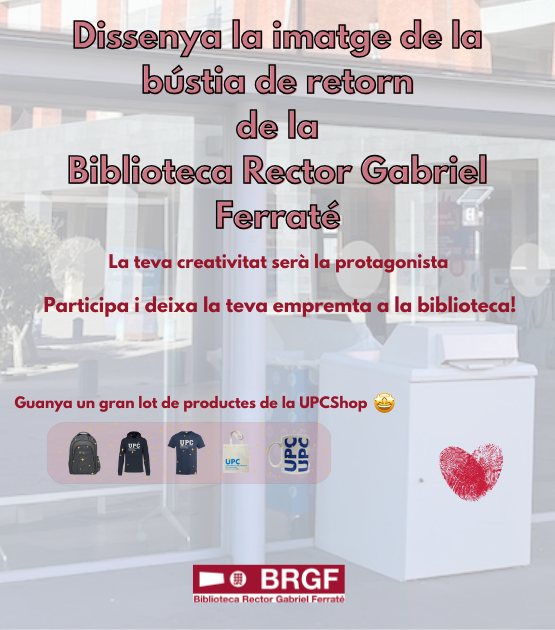 Concurs! Dissenya la imatge gràfica de la bústia de retorn de la BRGF