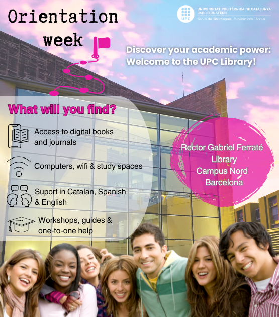 Orientation Week: les biblioteques us donen la benvinguda