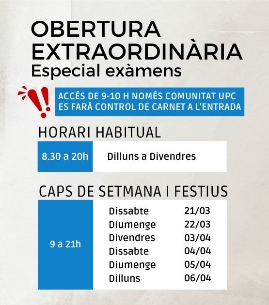 Obertura extraordinària