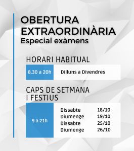 Obertura extraordinària