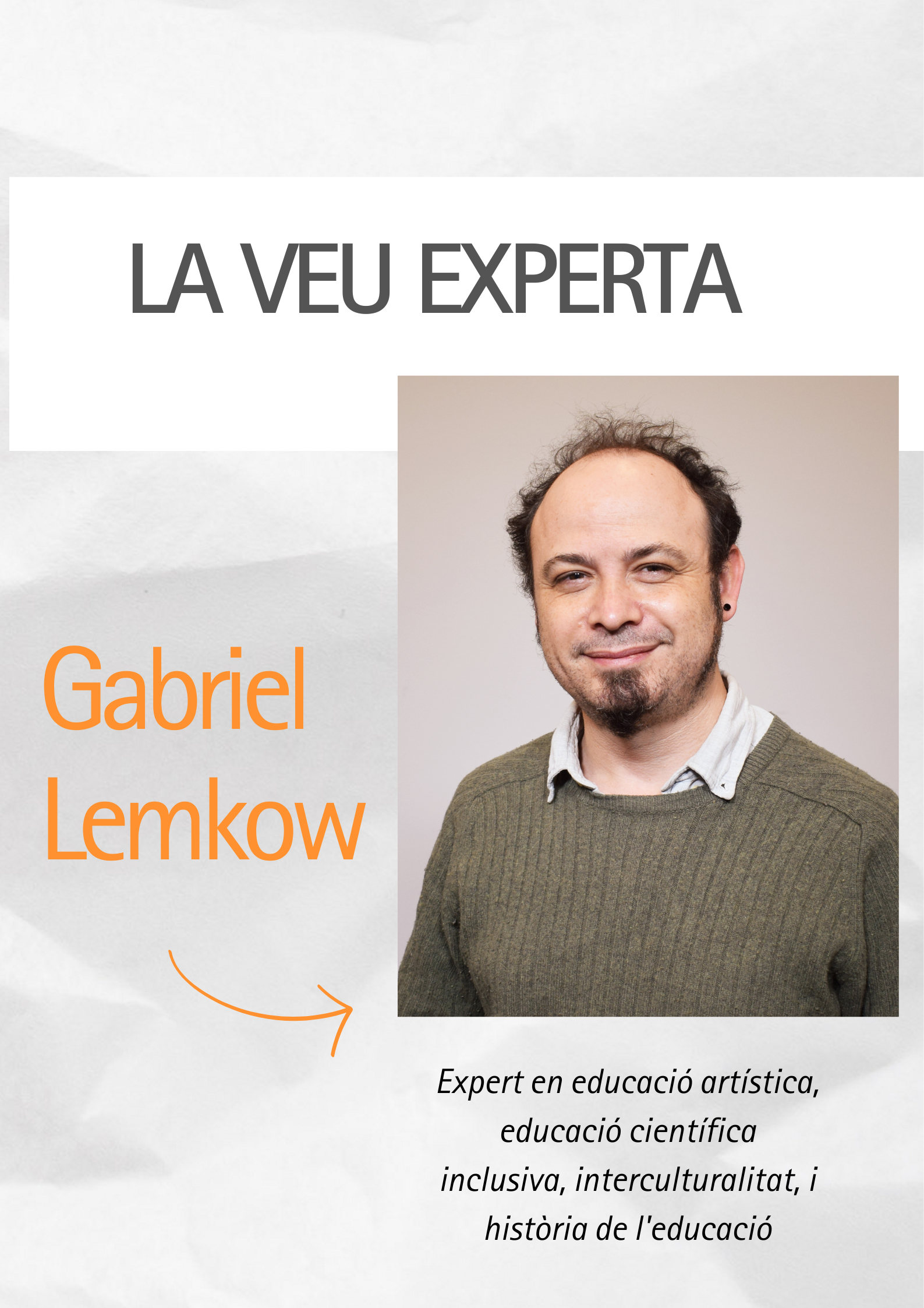 La veu experta de...Gabriel Lemkow La veu experta de...Gabriel Lemkow