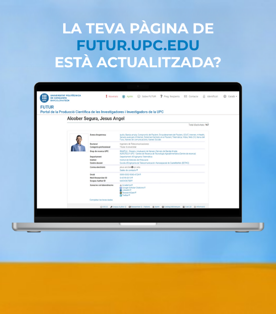 Completa el teu perfil a FUTUR