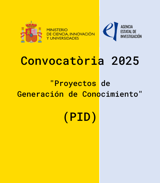 Convocatòria PID 2025