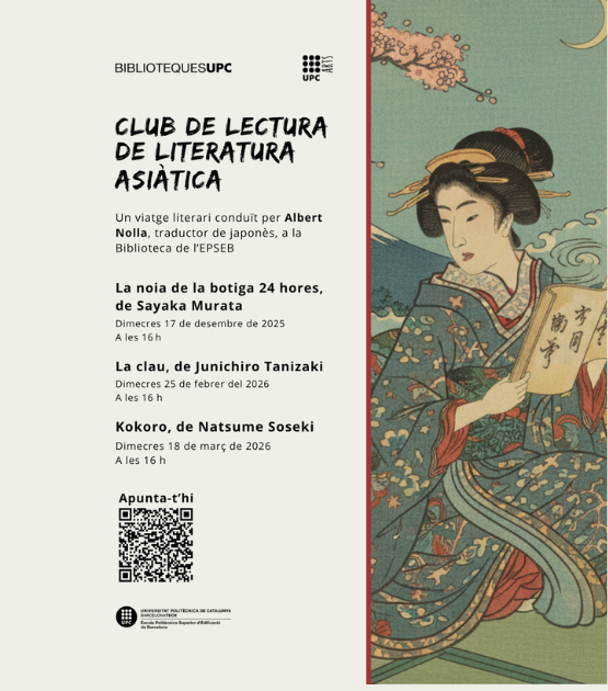 Club de lectura de literatura asiàtica amb Albert Nolla: un viatge literari a Japó