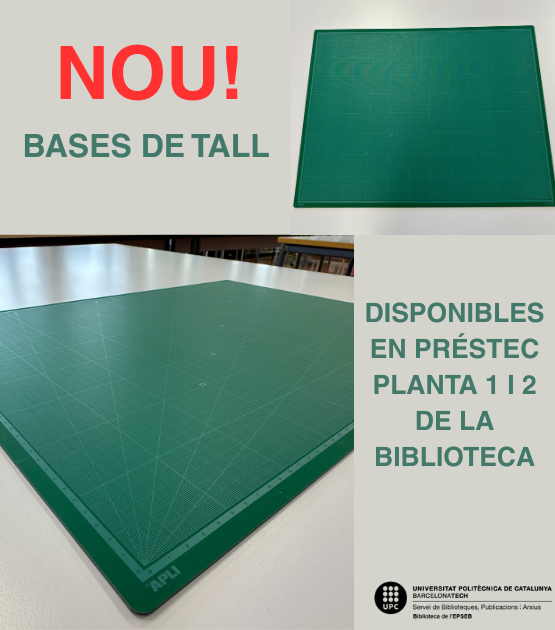 Novetat: préstec de bases de tall