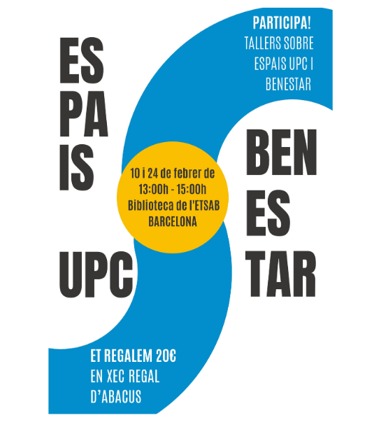Participa als tallers de benestar a l'ETSAB