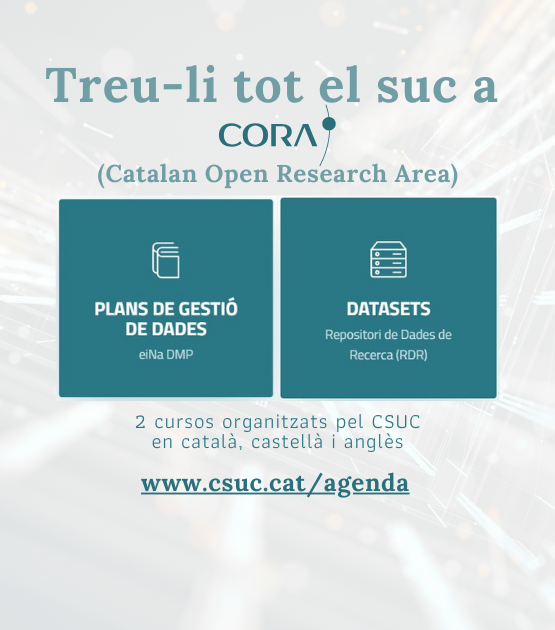 Formació CSUC sobre l'eiNa DMP i l'RDR Formació CSUC sobre l'eiNa DMP i l'RDR