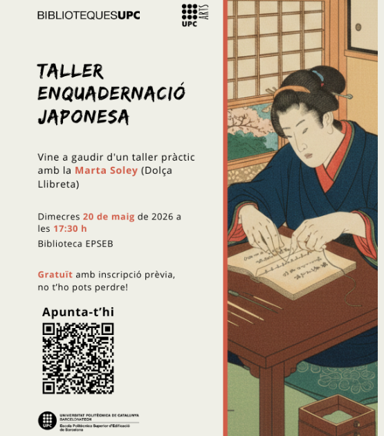 Taller enquadernació japonesa