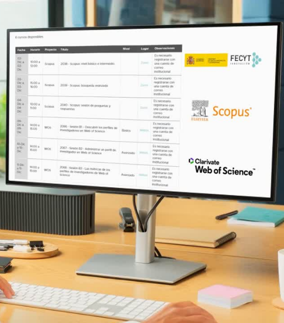 Webinars FECYT: Scopus y Web of Science