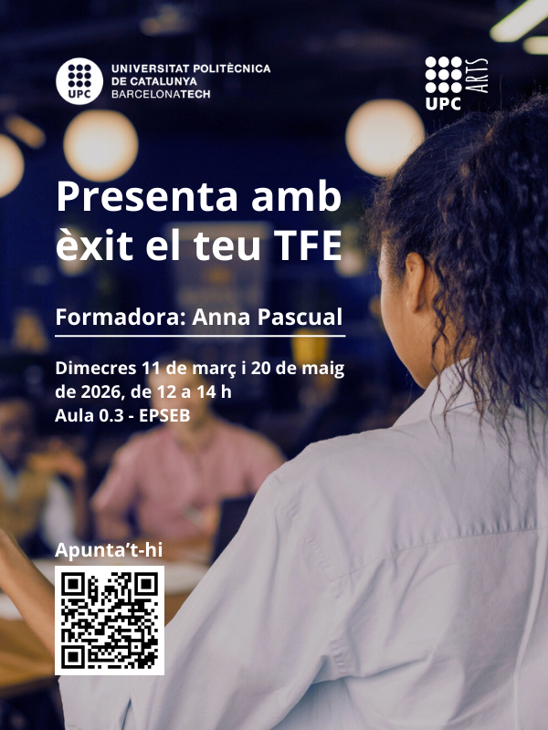 Taller: Presenta amb èxit el teu TFE