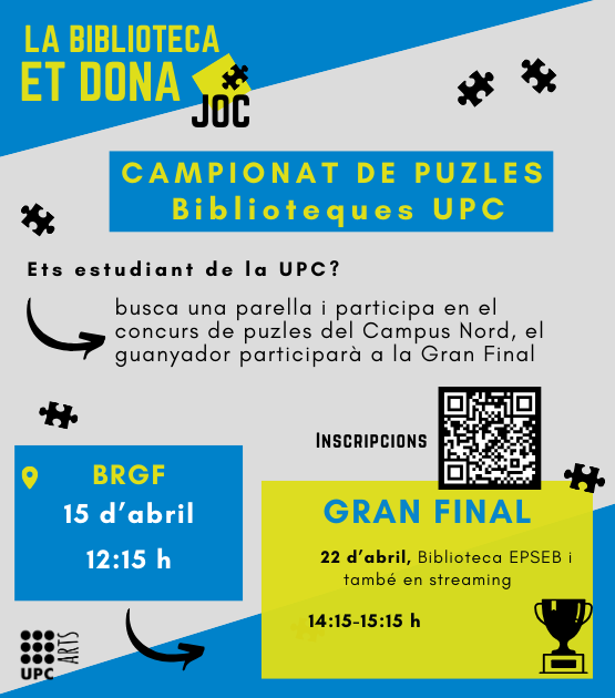 Campionat de puzles de les Biblioteques UPC