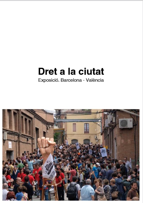 Exposició de llibres relacionats amb Dret a la ciutat