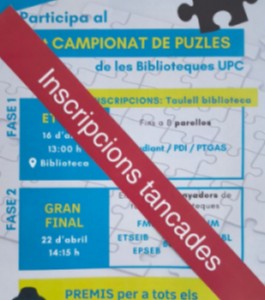 4t Concurs de Puzles