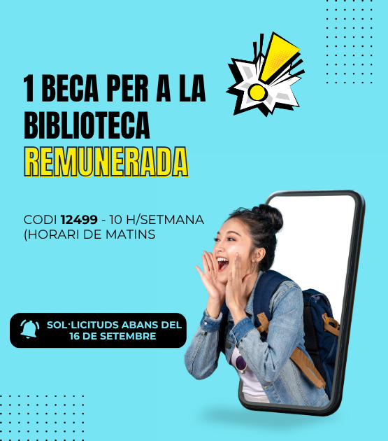Beca de matins per a la Biblioteca de l'FME