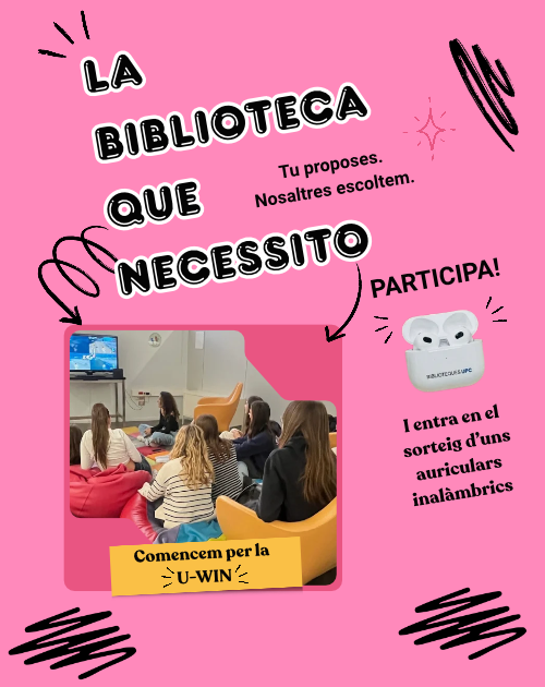 La biblioteca que necessito: Com milloraries la u-win?