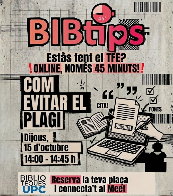 BIBtip: Com evitar el plagi