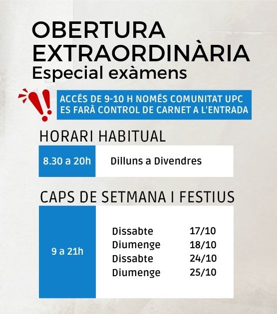 Obertura extraordinària