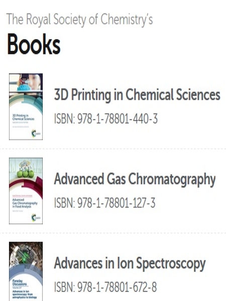 RSC ebook collection (Royal Society of Chemistry)