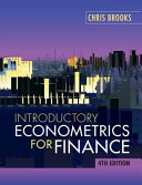Introductory econometrics for finance / Chris Brooks (The ICMA Centre, Henley Business School, University of Reading)