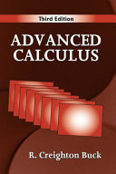 Advanced calculus / R. Creighton Buck