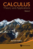 Calculus : theory and applications / Kenneth Kuttler