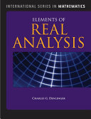 Elements of real analysis / Charles G. Denlinger