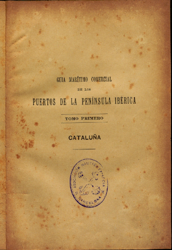 Guía marítimo comercial de los puertos de la Península Ibérica / por José Ricart Giralt