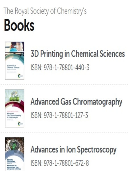 RSC ebook collection