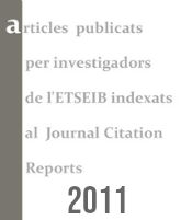 Scientific production of the ETSEIB 2011