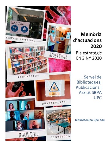 Memòria del Servei de Biblioteques, Publicacions i Arxius (SBPA) 2021