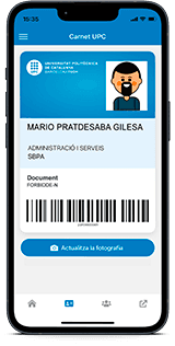 License UPC to mobile