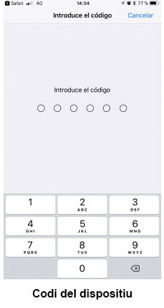 eduroam para iOS - paso 5