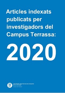 Indexed articles published by researchers at the Terrassa Campus: 2020