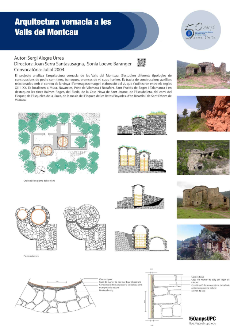 Arquitectura vernacla a les Valls del Montcau