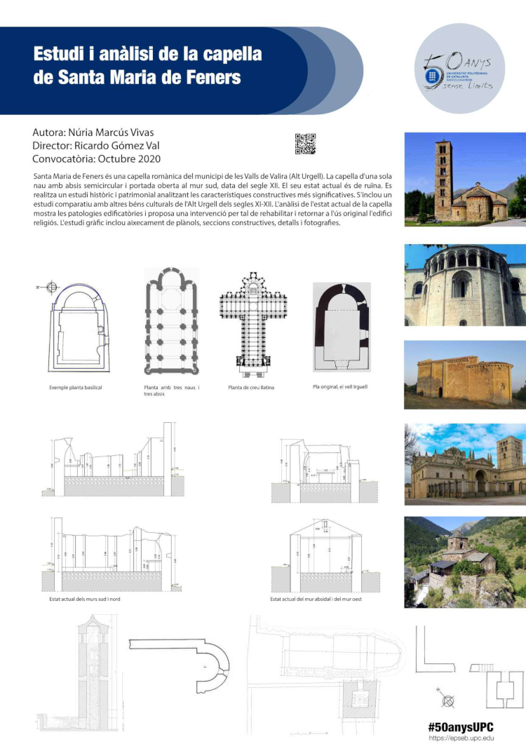 Estudi i anàlisi de la Capella de Santa Maria de Feners