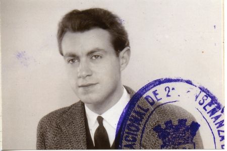 Photograph of José Pérez del Río as a young man