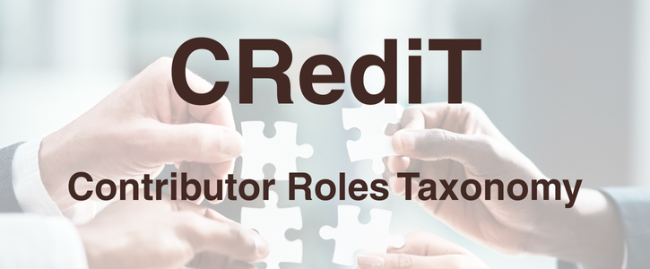 CRediT: Contributor Roles Taxonomy
