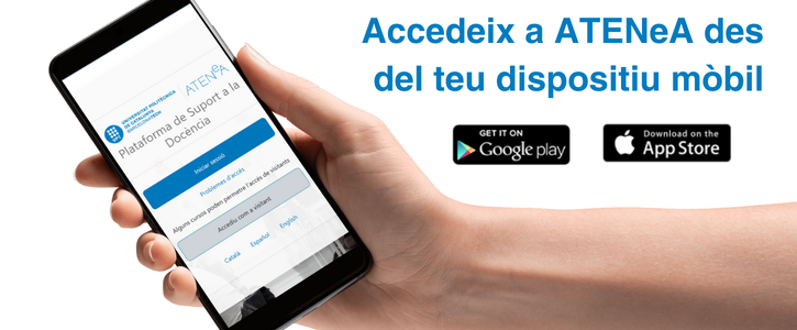 Descarrega't l'APP Moodle Mobile