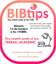 BIBTip: Com fer un bon treball acadèmic