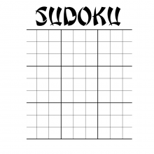 Et fa un Sudoku?