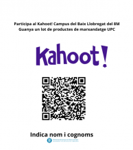 Participa al Kahoot!