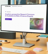 Research Commons a la plataforma Web of Science