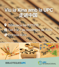 Viu la Xina a la UPC també a la Biblioteca de l'EPSEB Viu la Xina a la UPC també a la Biblioteca de l'EPSEB