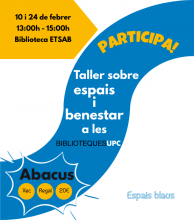 Participa als tallers de benestar a l'ETSAB